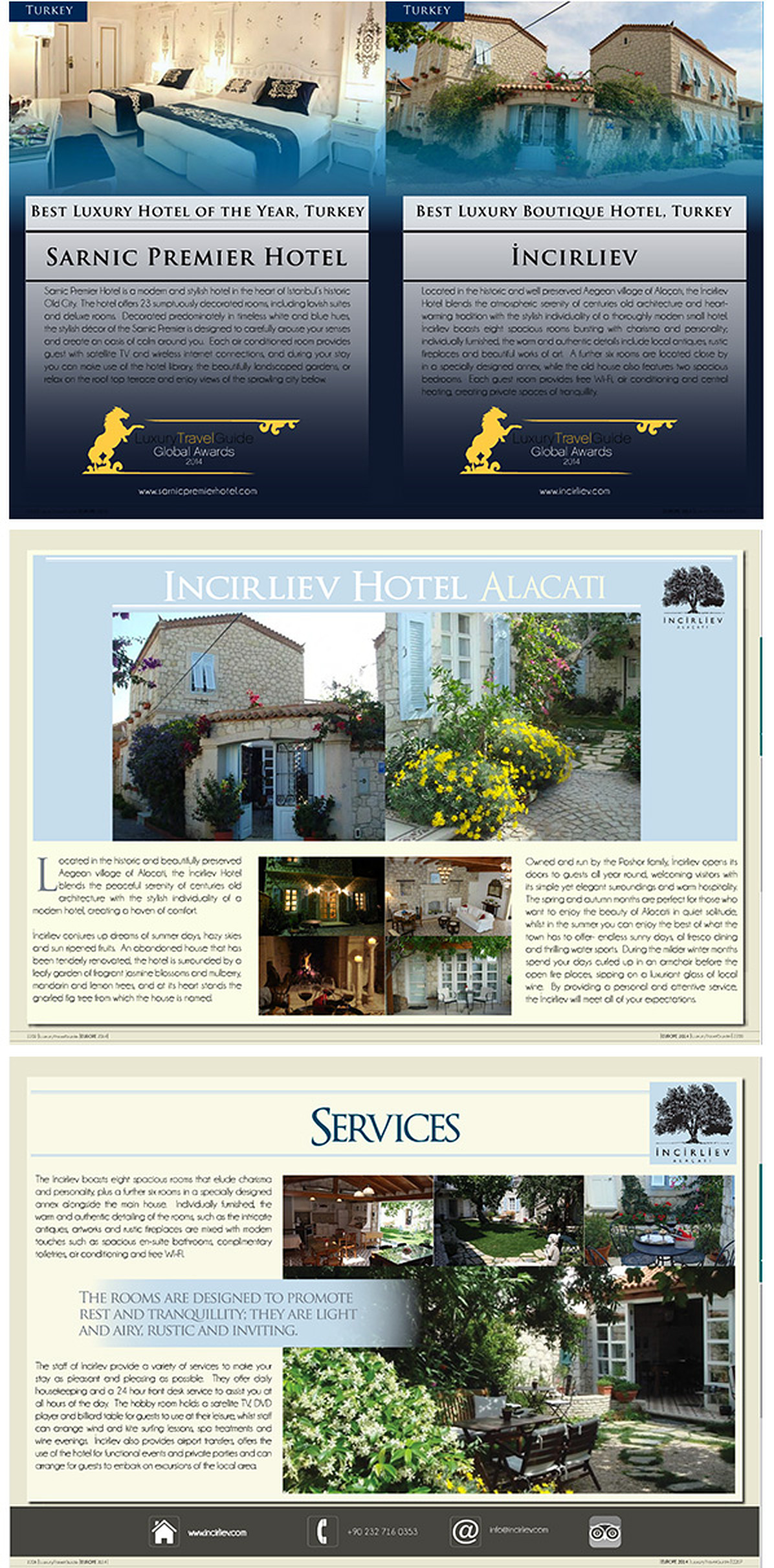 Luxury Travel Guide, 2014